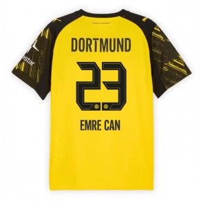 Lacne Muži Futbalové dres Borussia Dortmund Emre Can #23 2025-26 Krátky Rukáv - Domáci